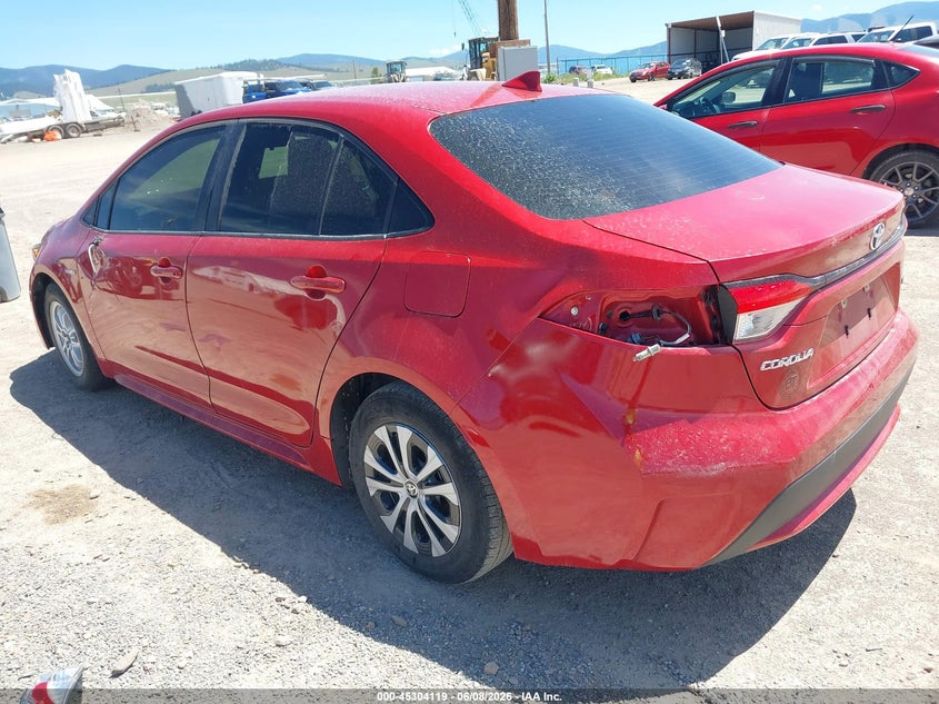 2020 Toyota Corolla VIN JTDEBRBE3LJ008914 IAAI salvage auction — SIDE, Salvage Title, sold $4,150 on 2026-07-10 (photo 3)