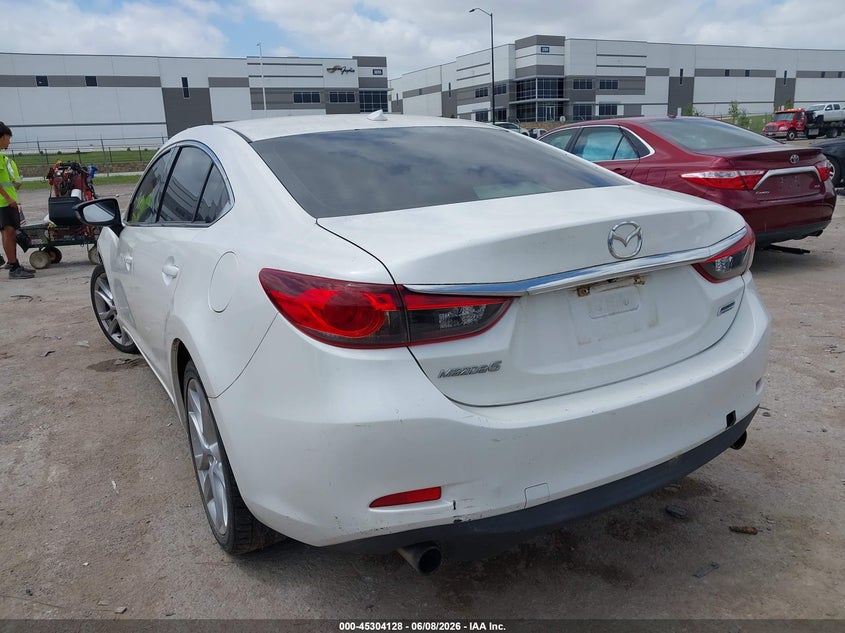 2016 Mazda 6 VIN JM1GJ1V58G1404142 IAAI salvage auction — FRONT END, Salvage (Texas), sold $1,850 on 2026-07-28 (photo 3)