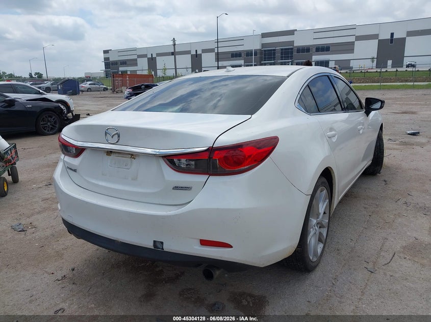 2016 Mazda 6 VIN JM1GJ1V58G1404142 IAAI salvage auction — FRONT END, Salvage (Texas), sold $1,850 on 2026-07-28 (photo 4)