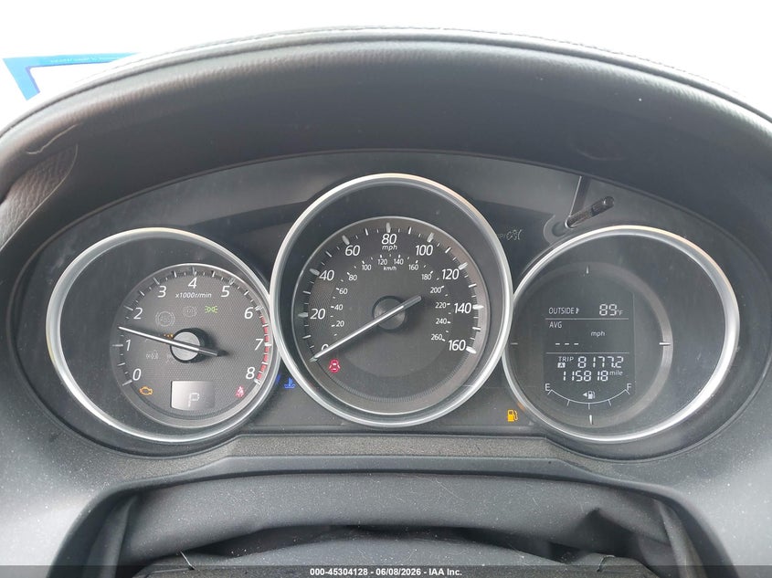 2016 Mazda 6 VIN JM1GJ1V58G1404142 IAAI salvage auction — FRONT END, Salvage (Texas), sold $1,850 on 2026-07-28 (photo 7)