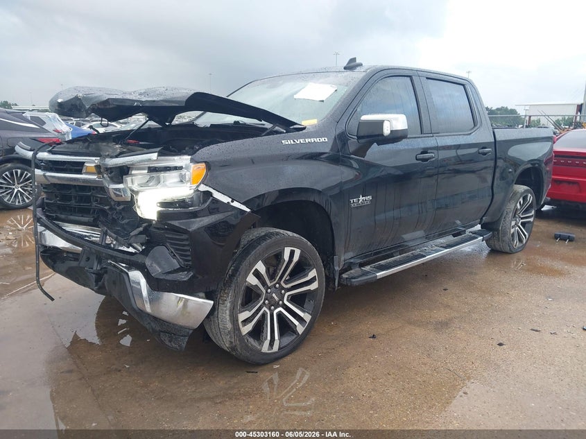 2022 Chevrolet Silverado VIN 2GCPACED8N1506339 IAAI salvage auction — FRONT END, Original (Texas), sold $8,200 on 2026-08-01 (photo 2)