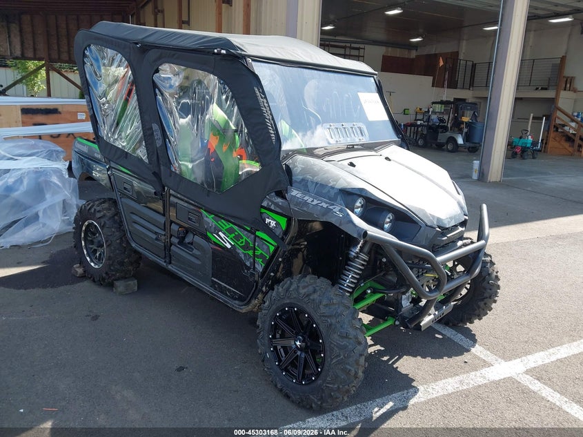 2023 Kawasaki VIN JKBRTCJ12PB508448 IAAI salvage auction — FRONT END, Salvage Title, sold $2,500 on 2026-07-28 (photo 1)