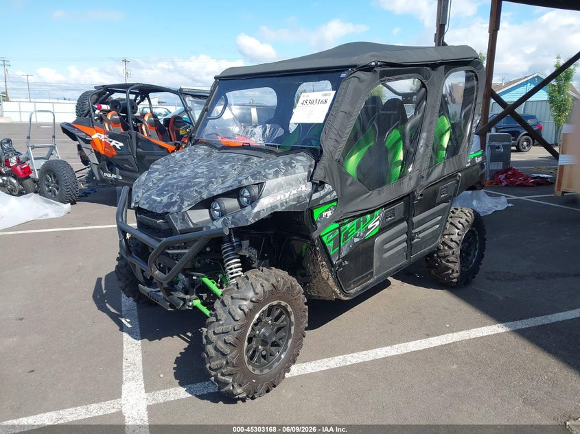 2023 Kawasaki VIN JKBRTCJ12PB508448 IAAI salvage auction — FRONT END, Salvage Title, sold $2,500 on 2026-07-28 (photo 2)