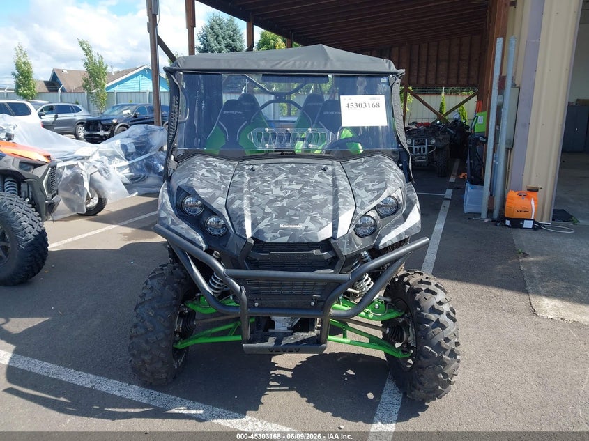 2023 Kawasaki VIN JKBRTCJ12PB508448 IAAI salvage auction — FRONT END, Salvage Title, sold $2,500 on 2026-07-28 (photo 5)