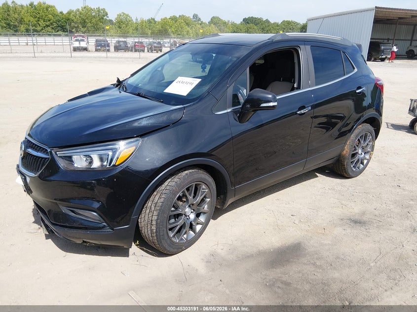 2019 Buick Encore VIN KL4CJ1SM6KB715897 IAAI salvage auction — RIGHT FRONT, Salvage Title, sold $800 on 2026-07-11 (photo 2)