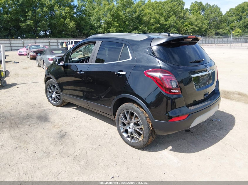 2019 Buick Encore VIN KL4CJ1SM6KB715897 IAAI salvage auction — RIGHT FRONT, Salvage Title, sold $800 on 2026-07-11 (photo 3)