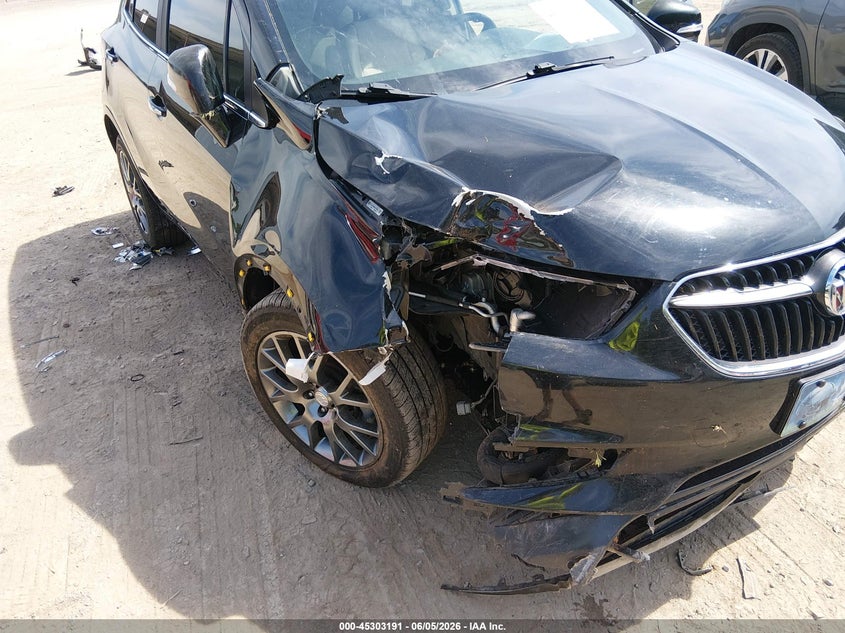 2019 Buick Encore VIN KL4CJ1SM6KB715897 IAAI salvage auction — RIGHT FRONT, Salvage Title, sold $800 on 2026-07-11 (photo 6)