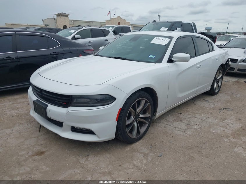 2015 Dodge Charger VIN 2C3CDXHG8FH880269 IAAI salvage auction — REAR END, Salvage Title, sold $25 on 2026-07-27 (photo 2)