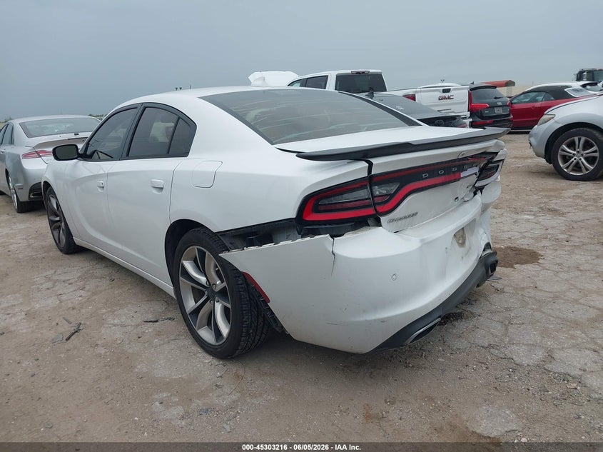 2015 Dodge Charger VIN 2C3CDXHG8FH880269 IAAI salvage auction — REAR END, Salvage Title, sold $25 on 2026-07-27 (photo 3)