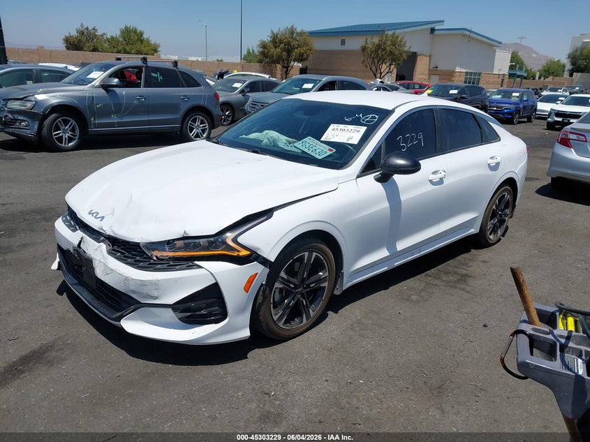 2023 Kia K5 VIN 5XXG64J22PG223816 IAAI salvage auction — FRONT END, Salvage Title, sold $5,775 on 2026-07-17 (photo 2)
