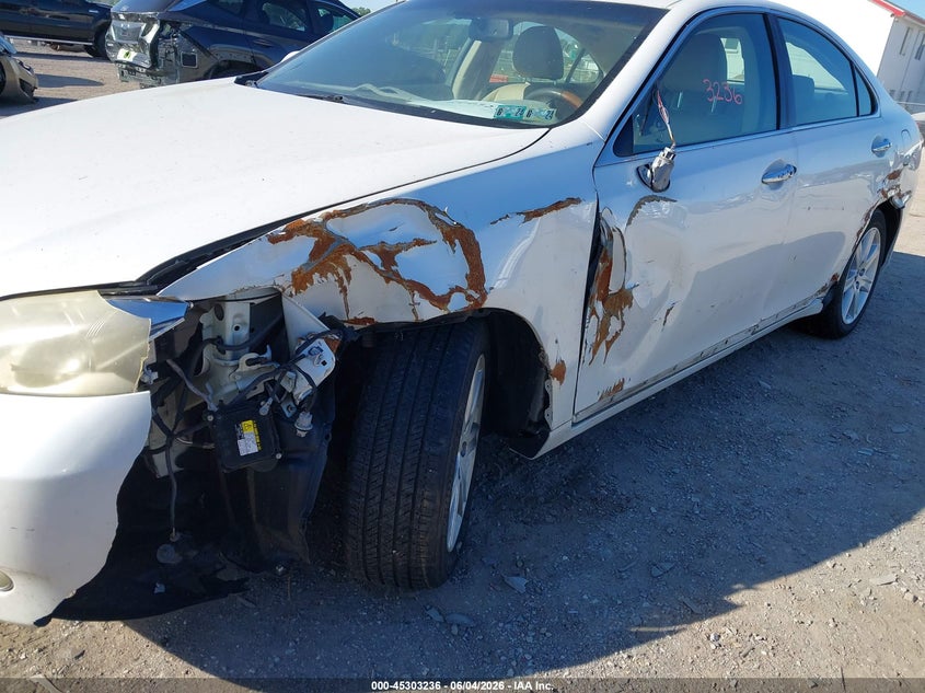 2007 Lexus Es 350 VIN JTHBJ46G172056382 IAAI salvage auction — NORMAL WEAR, Clear (Pennsylvania), sold $900 on 2026-07-08 (photo 6)
