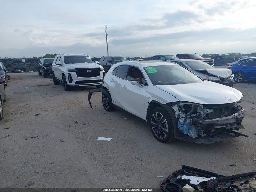 2020 Lexus Ux VIN JTHP9JBH1L2033044 IAAI salvage auction — ALL OVER, Salvage Title, sold $8,300 on 2026-07-21 (photo 1)