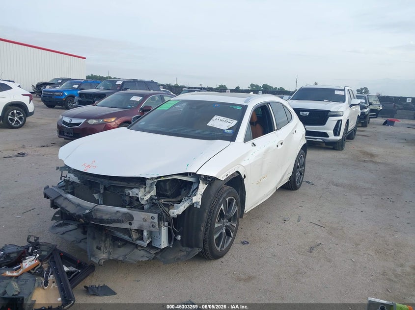 2020 Lexus Ux VIN JTHP9JBH1L2033044 IAAI salvage auction — ALL OVER, Salvage Title, sold $8,300 on 2026-07-21 (photo 2)