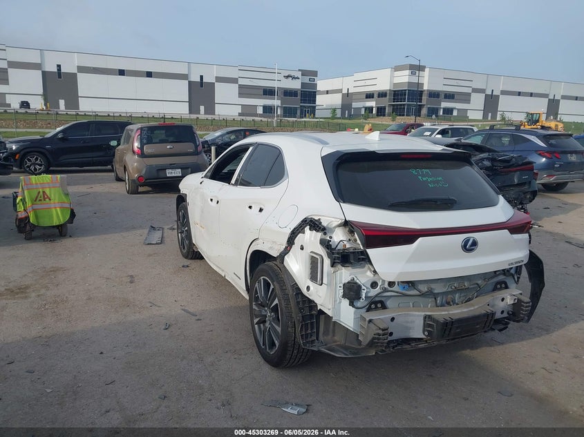 2020 Lexus Ux VIN JTHP9JBH1L2033044 IAAI salvage auction — ALL OVER, Salvage Title, sold $8,300 on 2026-07-21 (photo 3)