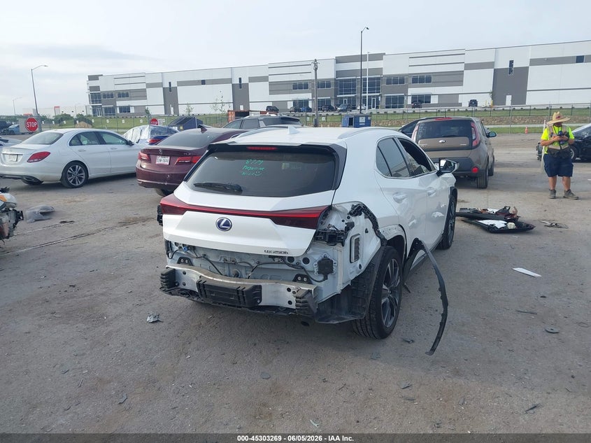 2020 Lexus Ux VIN JTHP9JBH1L2033044 IAAI salvage auction — ALL OVER, Salvage Title, sold $8,300 on 2026-07-21 (photo 4)