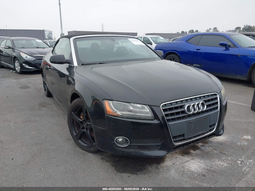 2011 Audi A5 VIN WAUJFAFHXBN014965 IAAI salvage auction — NORMAL WEAR, Clear - Dealer Only (California), sold $1,050 on 2026-07-09 (photo 1)