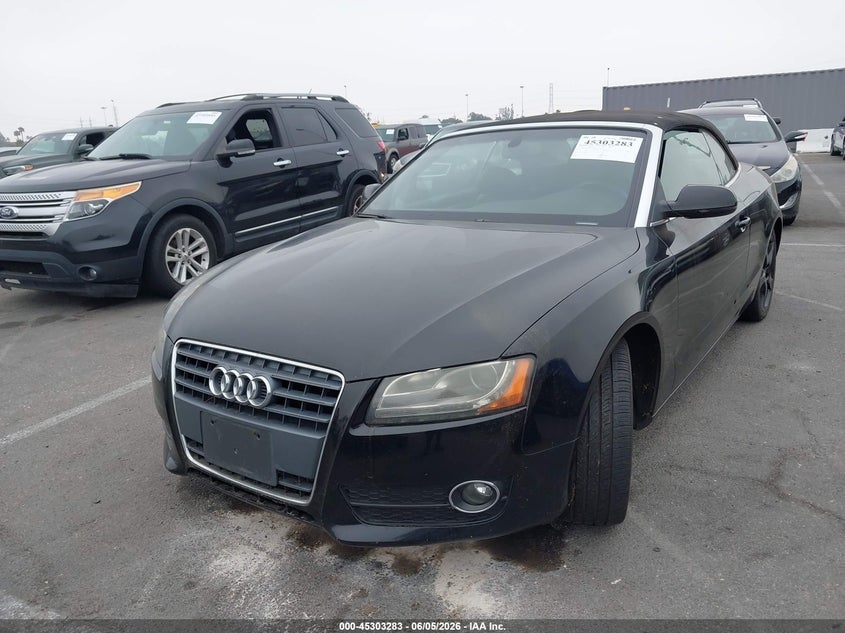 2011 Audi A5 VIN WAUJFAFHXBN014965 IAAI salvage auction — NORMAL WEAR, Clear - Dealer Only (California), sold $1,050 on 2026-07-09 (photo 2)