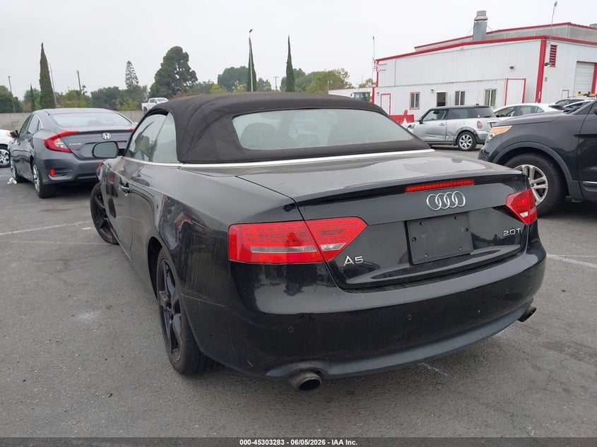 2011 Audi A5 VIN WAUJFAFHXBN014965 IAAI salvage auction — NORMAL WEAR, Clear - Dealer Only (California), sold $1,050 on 2026-07-09 (photo 3)