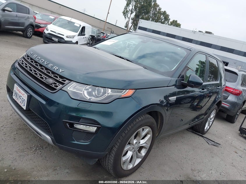 2015 Land rover Discovery sport VIN SALCR2BG3FH500598 IAAI salvage auction — REAR END, Salvage Title, sold $25 on 2026-07-08 (photo 2)
