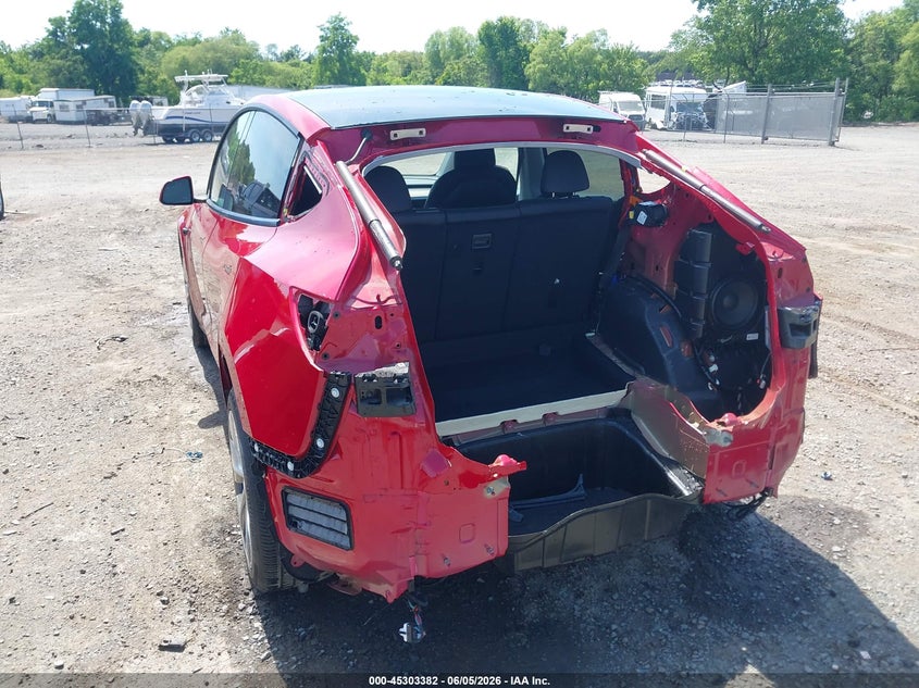 2023 Tesla Model y VIN 7SAYGDEE7PF667849 IAAI salvage auction — REAR END, Salvage Title, sold $11,100 on 2026-07-23 (photo 6)
