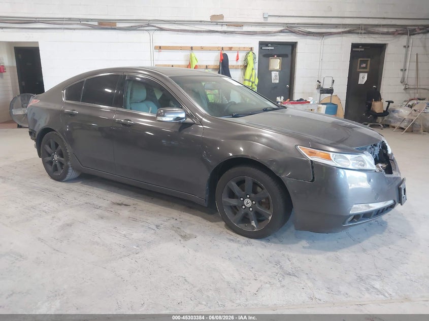 2011 Acura Tl VIN 19UUA8F5XBA000571 IAAI salvage auction — FRONT & REAR, Mv-907A (New York), sold $400 on 2026-07-11 (photo 1)
