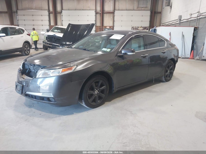 2011 Acura Tl VIN 19UUA8F5XBA000571 IAAI salvage auction — FRONT & REAR, Mv-907A (New York), sold $400 on 2026-07-11 (photo 2)