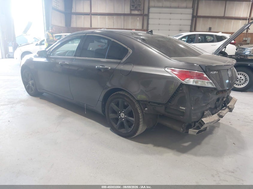 2011 Acura Tl VIN 19UUA8F5XBA000571 IAAI salvage auction — FRONT & REAR, Mv-907A (New York), sold $400 on 2026-07-11 (photo 3)