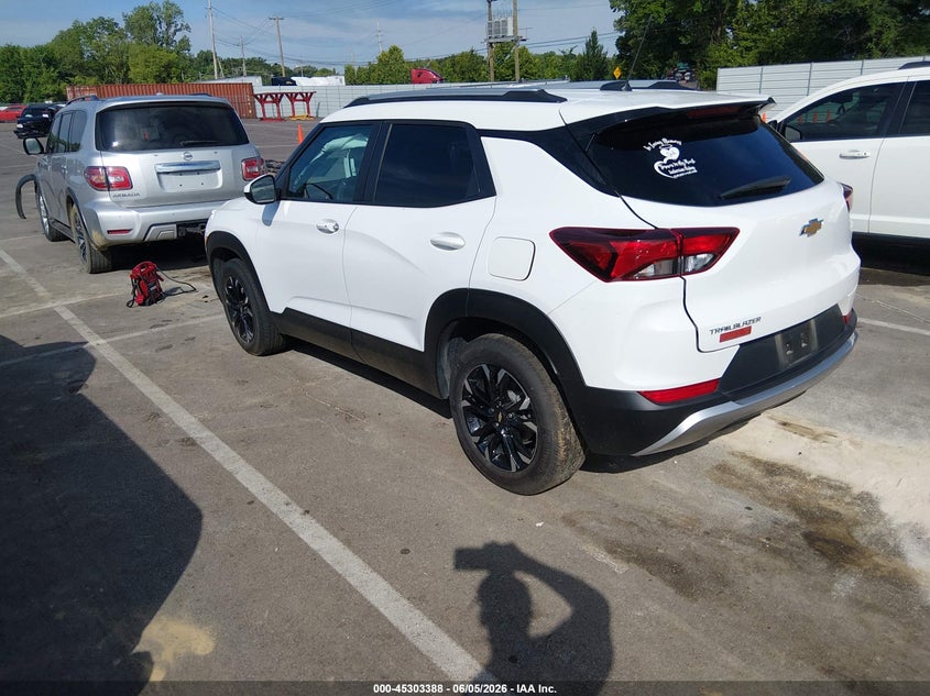 2023 Chevrolet Trailblazer VIN KL79MPSL6PB181564 IAAI salvage auction — RIGHT SIDE, Salvage Title, sold $5,800 on 2026-07-07 (photo 3)