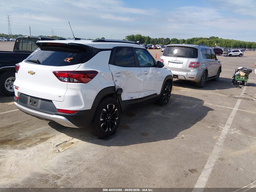 2023 Chevrolet Trailblazer VIN KL79MPSL6PB181564 IAAI salvage auction — RIGHT SIDE, Salvage Title, sold $5,800 on 2026-07-07 (photo 4)