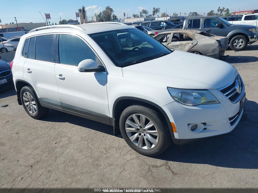 2009 Volkswagen Tiguan VIN WVGAV75N09W524631 IAAI salvage auction — RIGHT REAR, Salvage (Idaho), sold $275 on 2026-07-22 (photo 1)