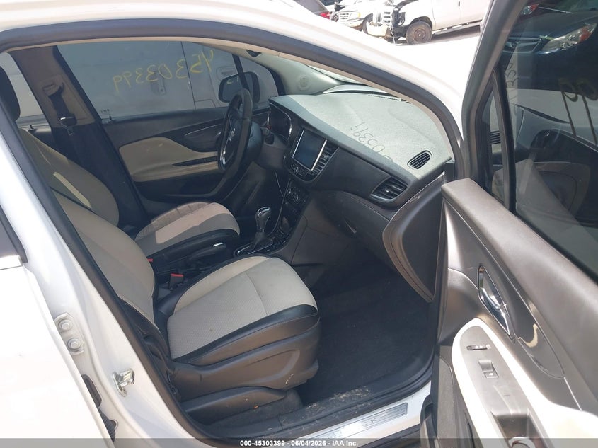 2017 Buick Encore VIN KL4CJBSB1HB129718 IAAI salvage auction — FRONT END, Salvage Title, sold $350 on 2026-07-22 (photo 5)