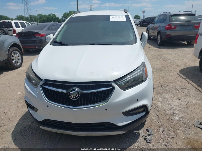 2017 Buick Encore VIN KL4CJBSB1HB129718 IAAI salvage auction — FRONT END, Salvage Title, sold $350 on 2026-07-22 (photo 6)
