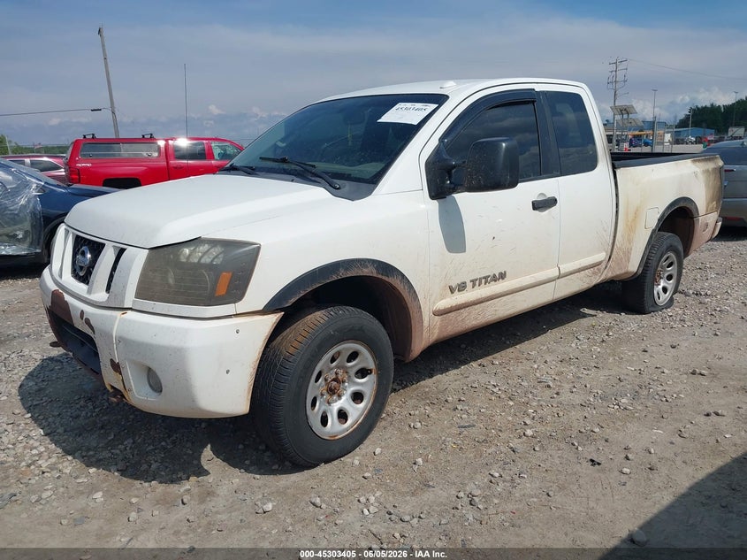 2012 Nissan TITAN VIN 1N6BA0CC8CN309098 IAAI salvage auction — EXTERIOR BURN, Salvage Title, sold $100 on 2026-07-09 (photo 2)