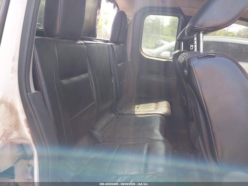 2012 Nissan TITAN VIN 1N6BA0CC8CN309098 IAAI salvage auction — EXTERIOR BURN, Salvage Title, sold $100 on 2026-07-09 (photo 8)