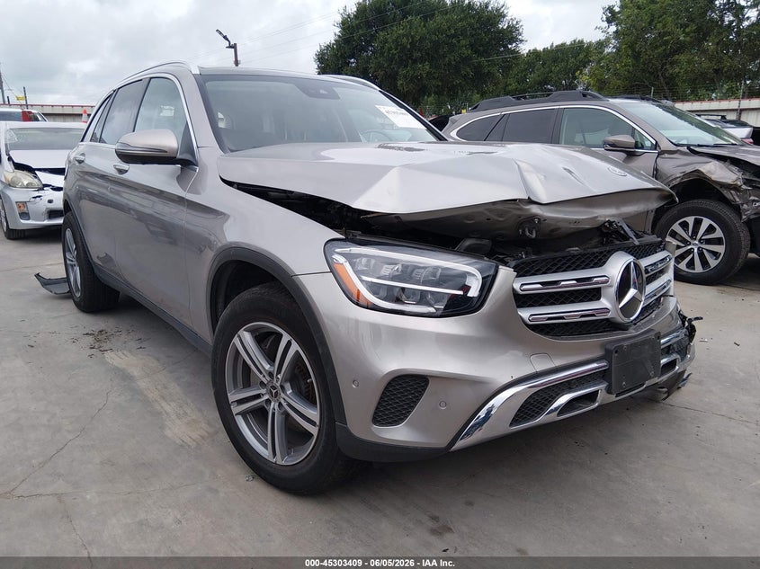 2022 Mercedes-benz Glc VIN W1N0G8DB9NV396728 IAAI salvage auction — FRONT & REAR, Salvage Title, sold $4,875 on 2026-07-14 (photo 1)