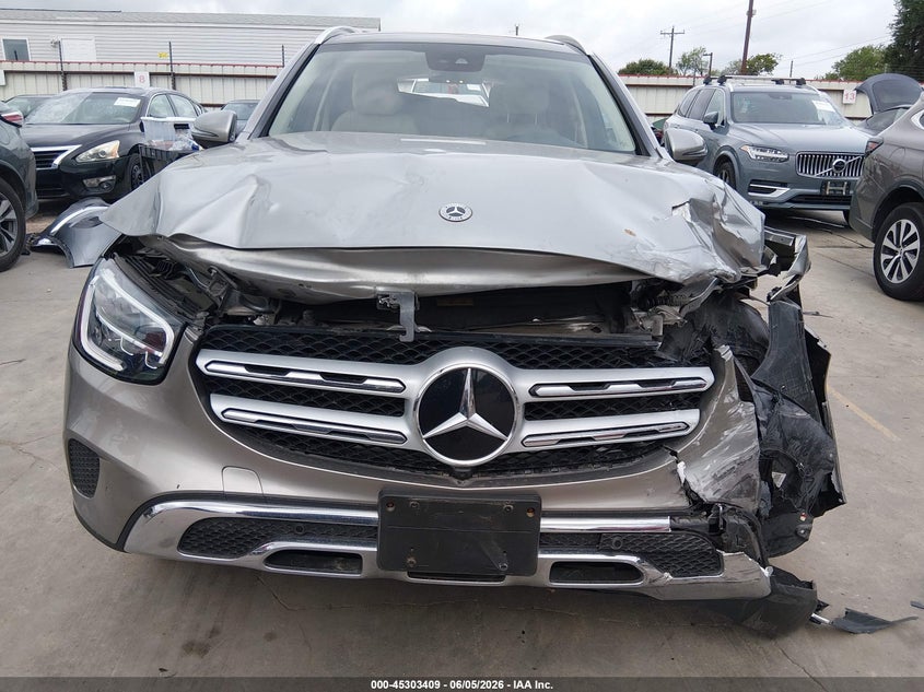 2022 Mercedes-benz Glc VIN W1N0G8DB9NV396728 IAAI salvage auction — FRONT & REAR, Salvage Title, sold $4,875 on 2026-07-14 (photo 6)