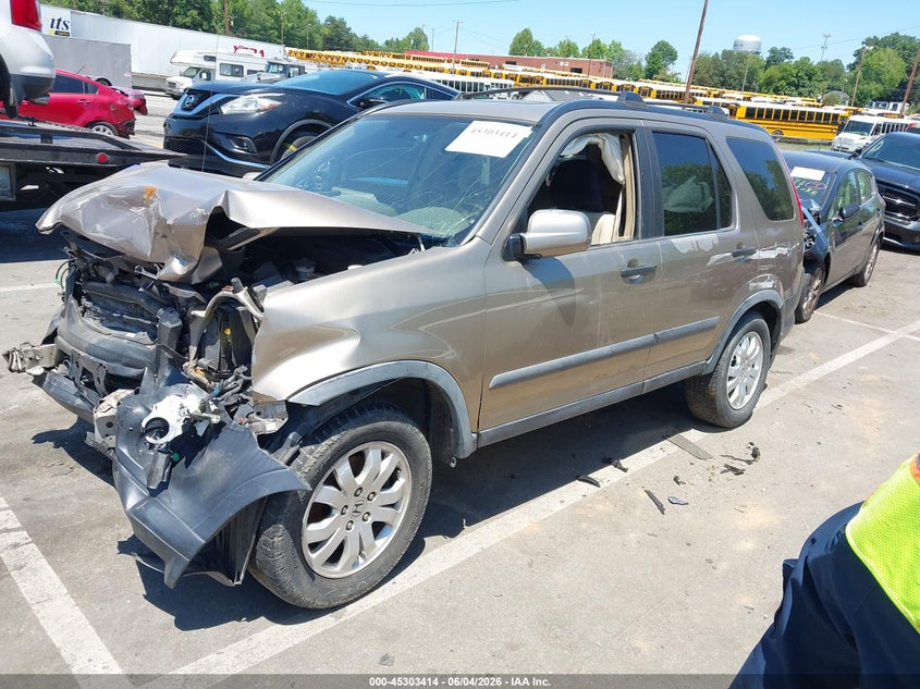 2006 Honda Cr-v VIN SHSRD78866U418399 IAAI salvage auction — FRONT END, Salvage (North Carolina), sold $25 on 2026-07-23 (photo 2)