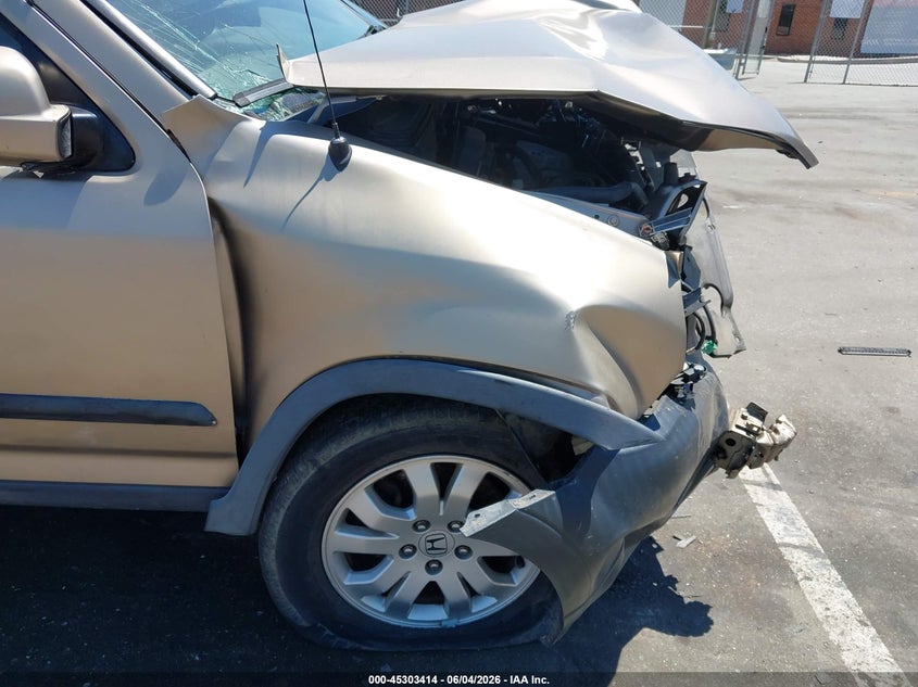 2006 Honda Cr-v VIN SHSRD78866U418399 IAAI salvage auction — FRONT END, Salvage (North Carolina), sold $25 on 2026-07-23 (photo 6)