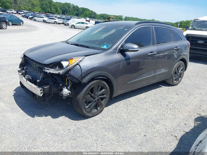 2018 Kia Niro VIN KNDCC3LC1J5133432 IAAI salvage auction — FRONT END, Salvage Title, sold $3,900 on 2026-07-10 (photo 2)