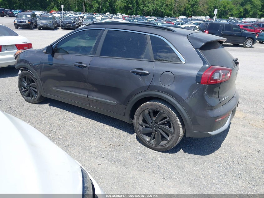 2018 Kia Niro VIN KNDCC3LC1J5133432 IAAI salvage auction — FRONT END, Salvage Title, sold $3,900 on 2026-07-10 (photo 3)