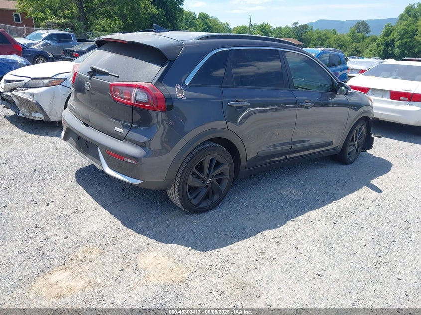 2018 Kia Niro VIN KNDCC3LC1J5133432 IAAI salvage auction — FRONT END, Salvage Title, sold $3,900 on 2026-07-10 (photo 4)