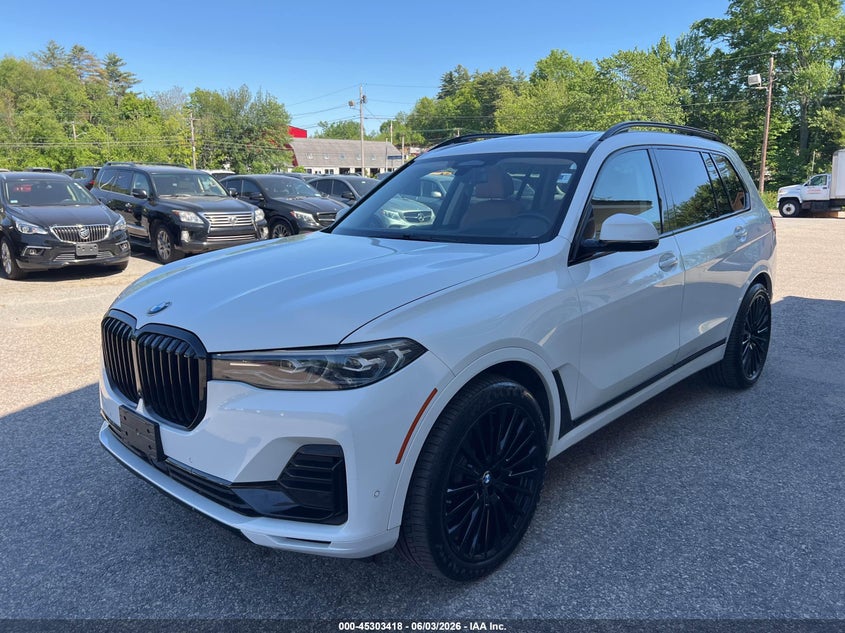 2019 BMW X7 VIN 5UXCX4C59KLS38985 IAAI salvage auction — NORMAL WEAR, Clear (Massachusetts), sold $22,825 on 2026-07-29 (photo 2)
