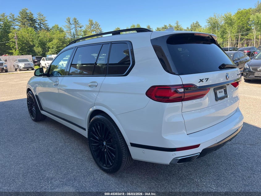 2019 BMW X7 VIN 5UXCX4C59KLS38985 IAAI salvage auction — NORMAL WEAR, Clear (Massachusetts), sold $22,825 on 2026-07-29 (photo 3)