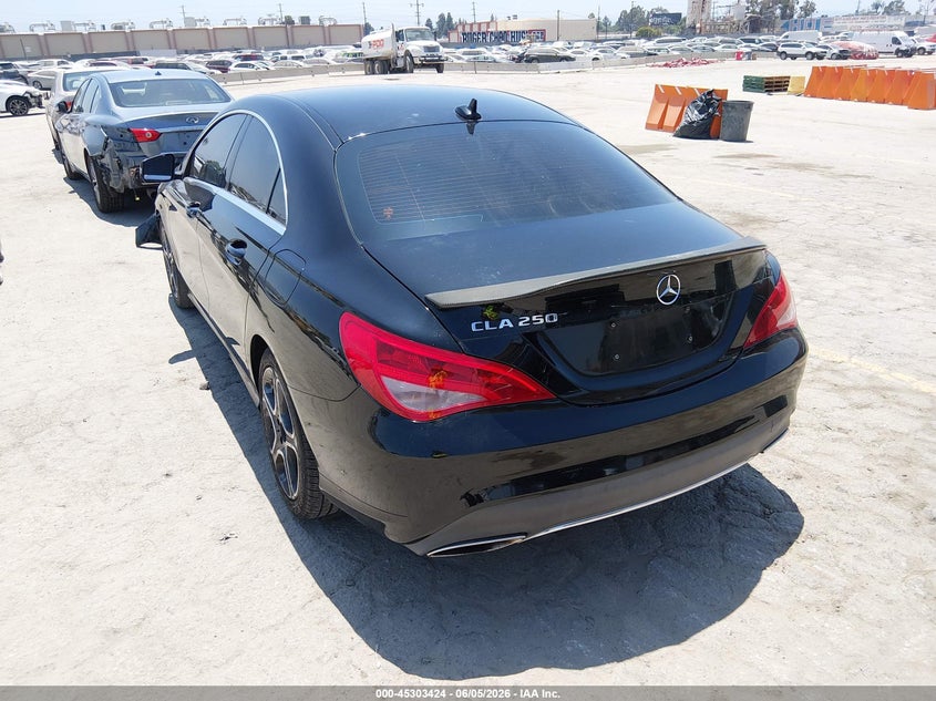 2018 Mercedes-benz Cla-klasse VIN WDDSJ4EB0JN677602 IAAI salvage auction — FRONT END, Salvage (California), sold $2,150 on 2026-08-12 (photo 3)