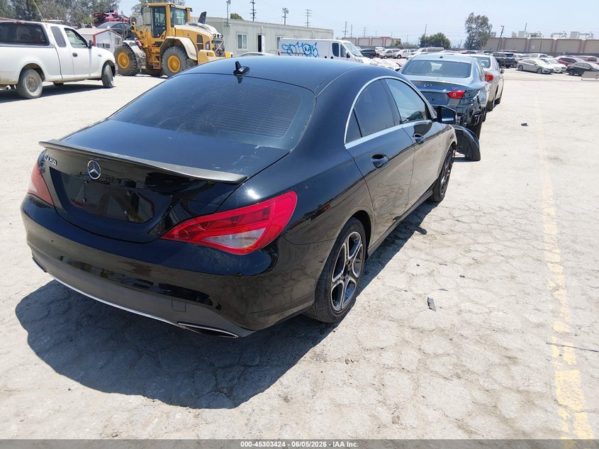 2018 Mercedes-benz Cla-klasse VIN WDDSJ4EB0JN677602 IAAI salvage auction — FRONT END, Salvage (California), sold $2,150 on 2026-08-12 (photo 4)