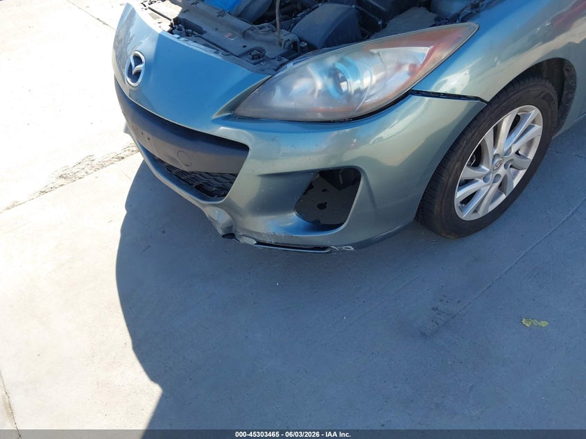 2012 Mazda 3 VIN JM1BL1L89C1608637 IAAI salvage auction — NORMAL WEAR, Salvage Title, sold $750 on 2026-07-13 (photo 6)