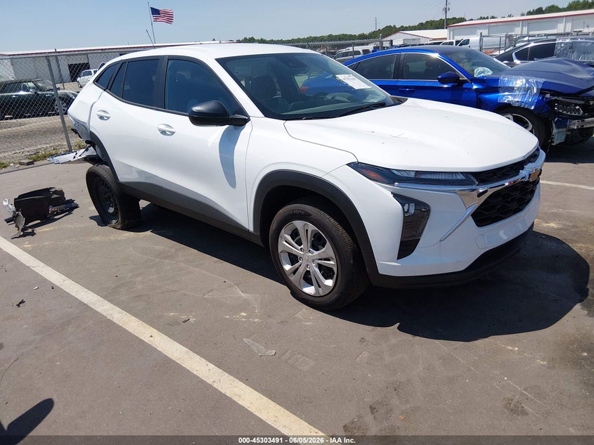 2025 Chevrolet Trax VIN KL77LFEP2SC326069 IAAI salvage auction — REAR END, Salvage Title, sold $3,250 on 2026-07-22 (photo 1)