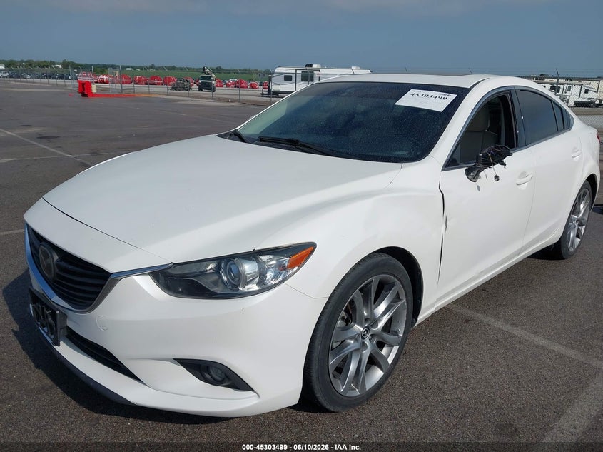 2014 Mazda 6 VIN JM1GJ1W68E1117856 IAAI salvage auction — SIDE, Salvage Title, sold $3,750 on 2026-08-01 (photo 6)