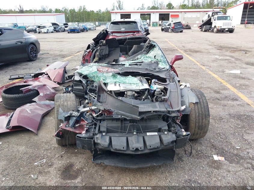 2016 Chevrolet Corvette VIN 1G1YB2D73G5118405 IAAI salvage auction — FRONT END, Salvage Title, sold $4,250 on 2026-07-09 (photo 6)