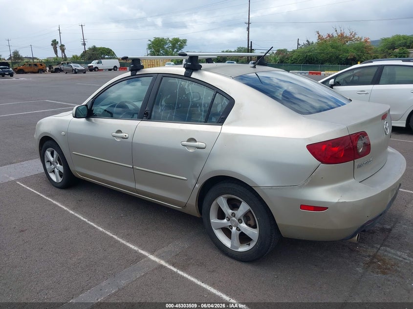 2005 Mazda 3 VIN JM1BK12FX51227627 IAAI salvage auction — NORMAL WEAR, Clear (Hawaii), sold $25 on 2026-07-21 (photo 3)